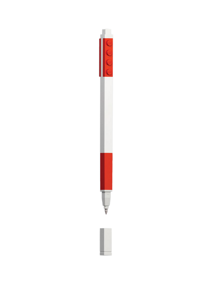 Brand Threads LEGO Gel Pen, Red - view 2, Red