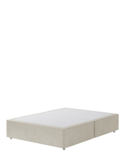Hypnos Pocket Sprung Upholstered Divan Base, King Size, Brooklyn Shell