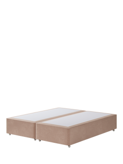 Hypnos Pocket Sprung Upholstered Divan Base, Super King Size, Atlas Orchid