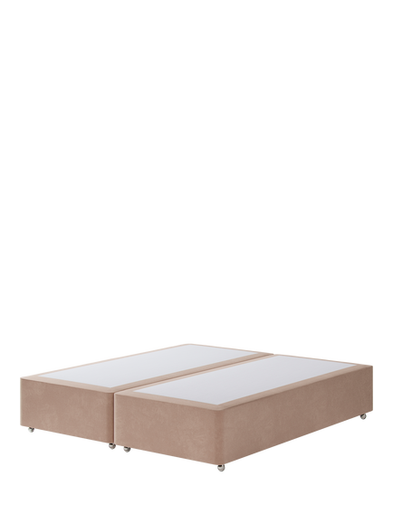 Hypnos Pocket Sprung Upholstered Divan Base, Super King Size, Atlas Orchid