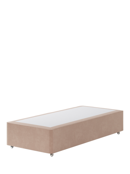 Hypnos Pocket Sprung Upholstered Divan Base, Single, Atlas Orchid