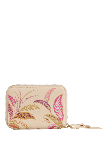 Sara Miller Small Zip Around Purse, Pink/Multi - view 2, Pink/Multi