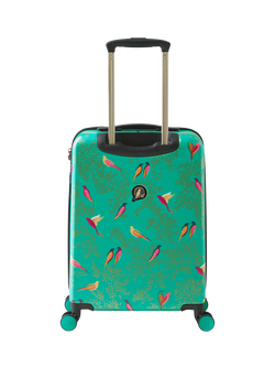 Sara Miller Chelsea 56cm 8-Wheel Cabin Case, 29L, Green/Multi - view 2, Green/Multi
