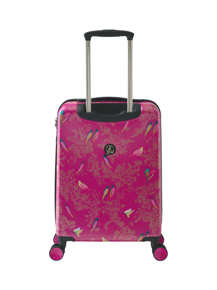 Sara Miller Chelsea 56cm 8-Wheel Cabin Case, 29L, Pink/Multi - view 2, Pink/Multi