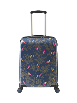 Sara Miller Chelsea 56cm 8-Wheel Cabin Case, 29L, Blue/Multi, Blue/Multi