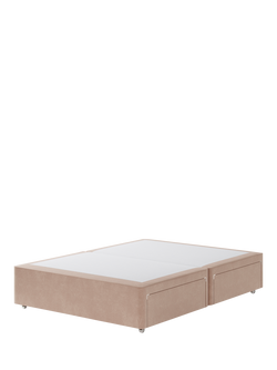 Hypnos Pocket Sprung Upholstered 4 Drawer Divan Base, King Size, Atlas Orchid