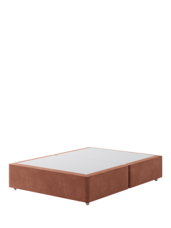 Hypnos Non-Sprung Upholstered Divan Base, King Size, Foyle Sienna