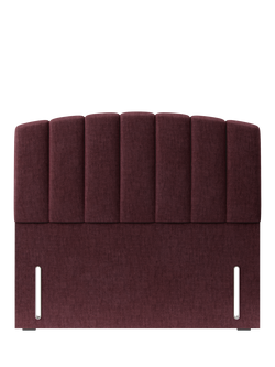 Hypnos Beatrice Euro Slim Upholstered Headboard, King Size, Prem Tanzanite