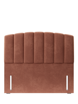 Hypnos Beatrice Euro Slim Upholstered Headboard, King Size, Foyle Sienna