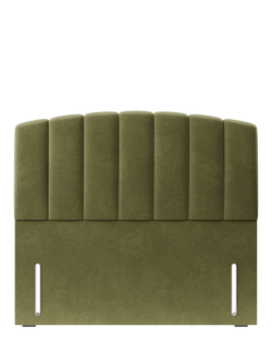 Hypnos Beatrice Euro Slim Upholstered Headboard, King Size, Severn Fern