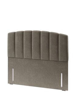 Hypnos Beatrice Euro Slim Upholstered Headboard, King Size - view 2, Derwent Mushroom