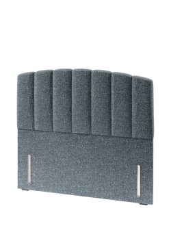 Hypnos Beatrice Euro Slim Upholstered Headboard, King Size - view 2, Arvalli Storm