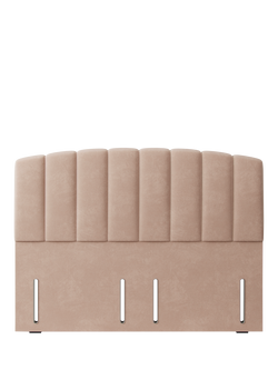 Hypnos Beatrice Euro Slim Upholstered Headboard, Super King Size, Atlas Orchid