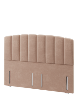Hypnos Beatrice Euro Slim Upholstered Headboard, Super King Size - view 2, Atlas Orchid