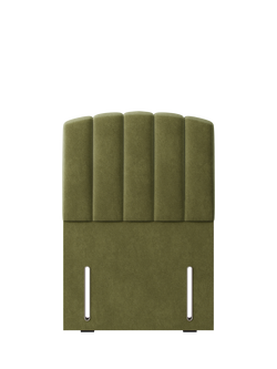 Hypnos Beatrice Euro Slim Upholstered Headboard, Single, Severn Fern