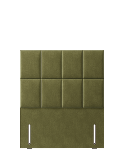 Hypnos Victoria Euro Slim Upholstered Headboard, Double, Severn Fern