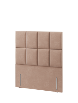 Hypnos Victoria Euro Slim Upholstered Headboard, Double - view 2, Atlas Orchid