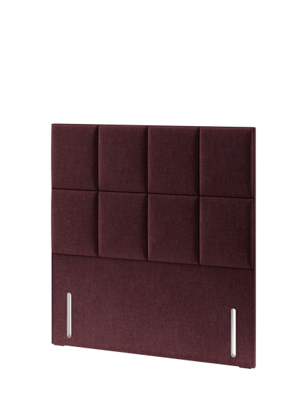 Hypnos Victoria Euro Slim Upholstered Headboard, King Size - view 2, Premium Tanzanite