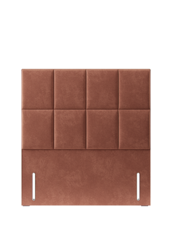 Hypnos Victoria Euro Slim Upholstered Headboard, King Size, Foyle Sienna