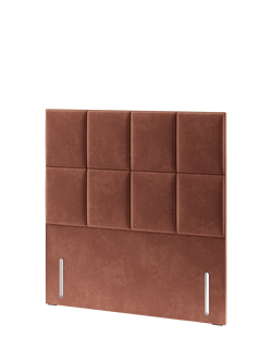 Hypnos Victoria Euro Slim Upholstered Headboard, King Size - view 2, Foyle Sienna
