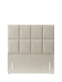Hypnos Victoria Euro Slim Upholstered Headboard, King Size, Brooklyn Shell