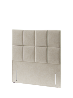 Hypnos Victoria Euro Slim Upholstered Headboard, King Size - view 2, Brooklyn Shell