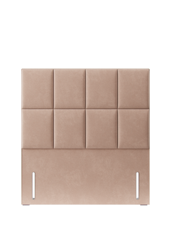 Hypnos Victoria Euro Slim Upholstered Headboard, King Size, Atlas Orchid