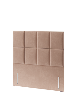 Hypnos Victoria Euro Slim Upholstered Headboard, King Size - view 2, Atlas Orchid