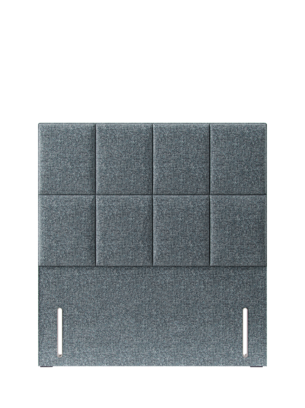 Hypnos Victoria Euro Slim Upholstered Headboard, King Size, Arvalli Storm