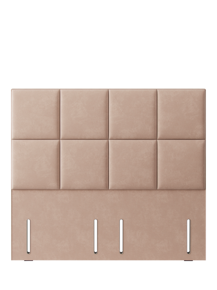 Hypnos Victoria Euro Slim Upholstered Headboard, Super King Size, Atlas Orchid
