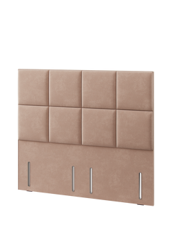 Hypnos Victoria Euro Slim Upholstered Headboard, Super King Size - view 2, Atlas Orchid