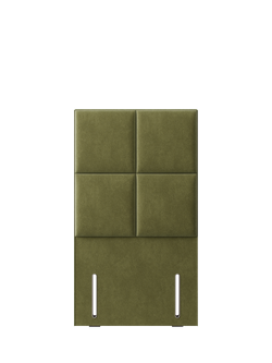 Hypnos Victoria Euro Slim Upholstered Headboard, Single, Severn Fern