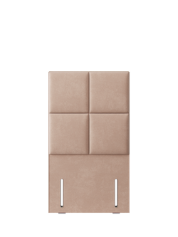 Hypnos Victoria Euro Slim Upholstered Headboard, Single, Atlas Orchid