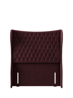 Hypnos Elizabeth Extra Wide Upholstered Headboard, Double, Premium Tanzanite