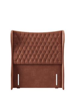 Hypnos Elizabeth Extra Wide Upholstered Headboard, Double, Foyle Sienna