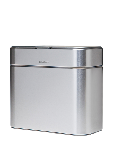 Simplehuman Compost Caddy, Stainless Steel, 4L, Stainless Steel
