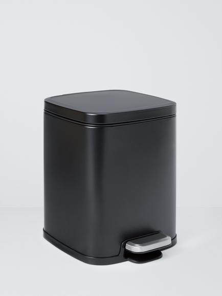 John Lewis Pedal Bin, 9L, Black