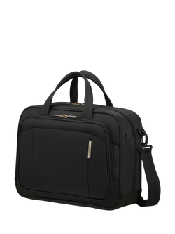 Samsonite Respark Laptop Shoulder Bag, Ozone Black, Ozone Black