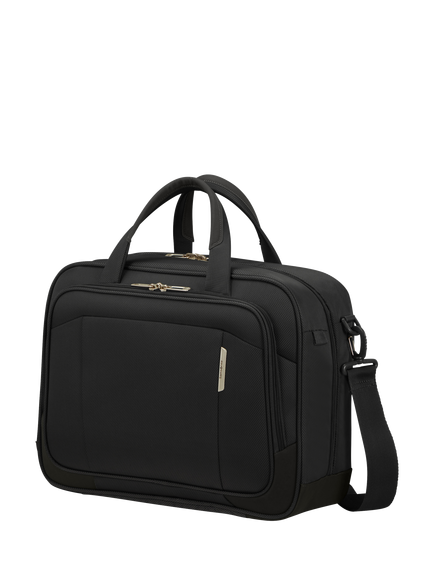 Samsonite Respark Laptop Shoulder Bag, 15L, Ozone Black