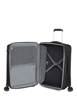 Samsonite Respark 55cm Expandable Cabin Case, 61L, Ozone Black - view 2, Ozone Black