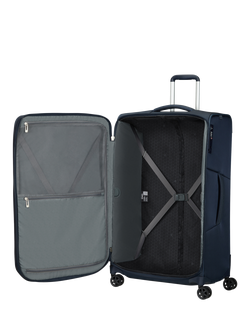 Samsonite Respark Spinner 4-Wheel 79cm Expandable Large Suitcase - view 2, Midnight Blue