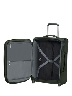 Samsonite Respark 55cm 2-Wheel Upright Cabin Case, 61L - view 2, Forest Green
