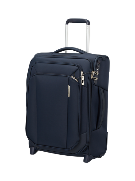 Samsonite Respark 55cm 2-Wheel Upright Cabin Case, 57L, Midnight Blue