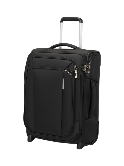 Samsonite Respark 55cm 2-Wheel Upright Cabin Case, 57L, Ozone Black