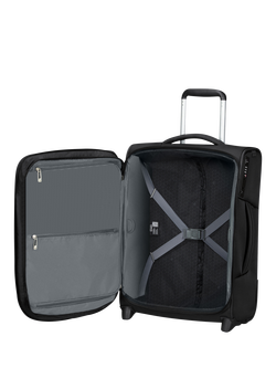 Samsonite Respark 55cm 2-Wheel Upright Cabin Case, 61L - view 2, Ozone Black