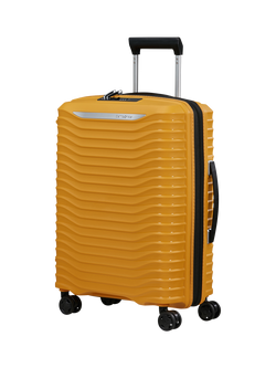 Samsonite Upscape 4-Wheel 55cm Expandable Cabin Case, Yellow