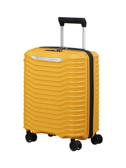 Samsonite Upscape 45cm Expandable Under Seater 4-Wheel Cabin Case, 32L, Yellow