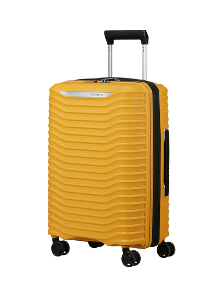 Samsonite Upscape 55cm, 35cm Wide Expandable 4-Wheel Cabin Case, 45L, Yellow