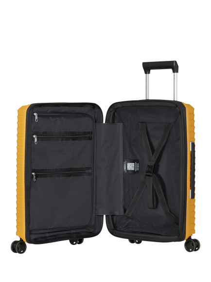 Samsonite Upscape 55cm, 35cm Wide Expandable 4-Wheel Cabin Case, 45L - view 2, Yellow