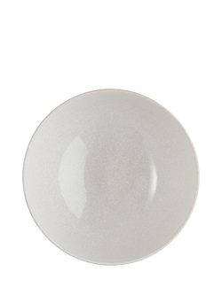 Denby Cotton White Stoneware Pasta Bowl, Set of 4, 22cm - view 2, White Off White